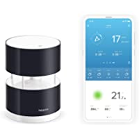 Los mejores  - Netatmo NWA01-WW Anemómetro para la Estación Meteorológica- Negro-Transparente- 8.5x8.5x11 cm